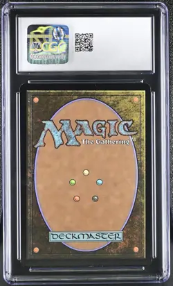 WHITE DRAGON D&D Forgotten Realms Borderless Foil CGC 9 MTG [Nostalgium] - Image 2
