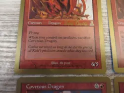 4x Covetous Dragon - World Championship Deck WCD - NM/EX - English - MTG - Image 2