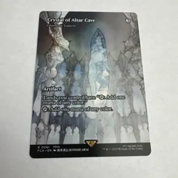 Crystal of Altar Cave Showcase Final Fantasy #0061 Rare, NM, Magic The Gathering - Image 1