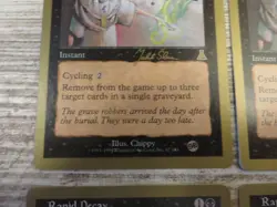 4x Rapid Decay - World Championship Deck WCD - NM/EX - English - MTG - Image 2