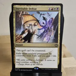 Inevitable Defeat #194 MTG Tarkir TDM NM Regular - Image 1