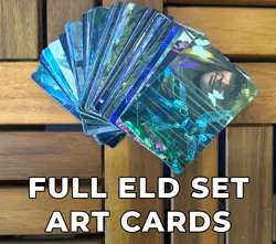 Complete Set - Wilds of Eldraine Art Card Series (No Stamp) | MTG WOE 81 Cards - Image 2