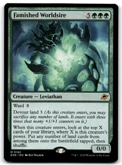 Famished Worldsire #182 Edge of Eternities - Image 1