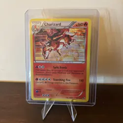 Pokemon TCG Charizard Legendary Treasures Holo Rare Card 19/113 LP Condition - Image 1
