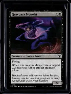 Gravpack Monoist - 104 - EOE - NM - MTG Magic the Gathering - Image 1