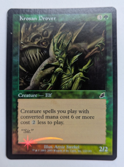 Magic Mtg FOIL Scourge Krosan Drover near mint - Image 1