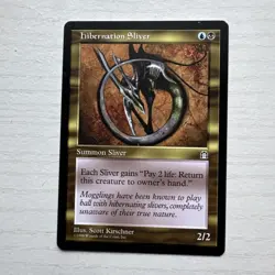 1x Hibernation Sliver - Stronghold - MTG - Magic the Gathering - LP/NM - Image 1