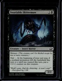 Insatiable Skittermaw - 108 - Foil - EOE - NM - MTG Magic the Gathering - Image 1