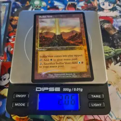 MTG Sulfur Vent 🇬🇧 Foil Nm Magic the Gathering Invasion 2000 Og Card Land - Image 5