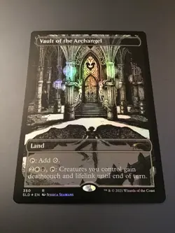 MTG Secret Lair #350 Vault of the Archangel Foil - Image 1