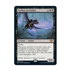 WOTC MtG Modern Horizons 2 Archon of Cruelty (MR) NM - Image 1