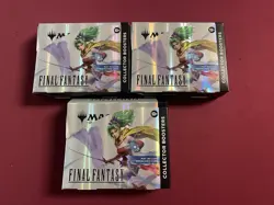 3x EMPTY MTG Final Fantasy Collector Booster Boxes - Box Only, No Cards - Image 1