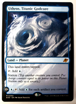 MTG Edge of Eternities - Uthros, Titanic Godcore - Mythic - 0260 NM - Image 1