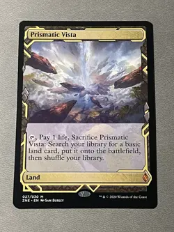 Prismatic Vista MTG Zendikar Rising Expeditions Regular NM - Image 1