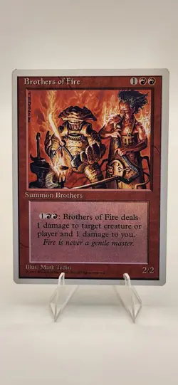 Brothers of Fire | MtG Magic Fourth Edition | English - Image 1