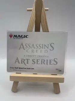 Eivor Wolf Kissed 17 / 20 Art Series MTG Assassins Creed 2024 Mint - Image 2