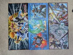 YuGiOh! 3 x Game Boards Double Sided Legendary Collection Kaiba Duel Power - Image 2