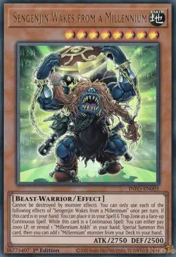 yugioh Sengenjin wakes from a millennium INFO-EN001 - Image 1