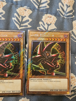 Dark Magician x3 Arkana (PLATINUM SECRET RARE) RA04-EN106 Yugioh NM - Image 4