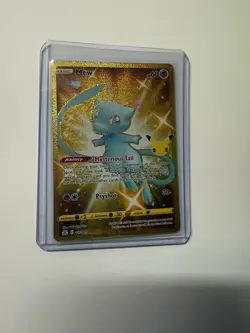 Pokemon Mew TCG Card 025/025 25th Anniversary Celebrations - Image 1