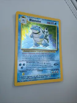 Blastoise - 2/130 - Pokemon Base Set 2 Holo Rare Card WOTC MP ITALIAN CARD - Image 4