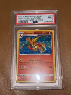 PSA 9 Special Delivery Charizard SWSH075 SWSH: Sword & Shield Promo Cards Holo - Image 1