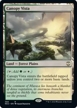 Canopy Vista - Near Mint MTG Commander: Streets of New Capenna - Image 1