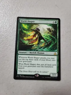 1x World Shaper English MTG Rivals of Ixalan NM Free Shipping - Image 1