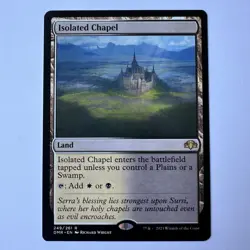 Isolated Chapel #249 NM Dominaria Remastered MTG Magic - Image 1