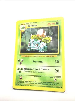IVYSAUR - 30/102 - 60 PV - ITALIAN Base Set - Pokemon Card - PL - Image 1