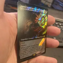 Lobelia Sackville-Baggins, R 0768, NM Surge Foil Ext. MTG LotR Lord Rings Cards - Image 2