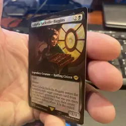 Lobelia Sackville-Baggins, R 0768, NM Surge Foil Ext. MTG LotR Lord Rings Cards - Image 3