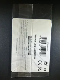 Sandaconda Holo GameStop Stamped Promo 082/163 New Sealed Pokemon Card - Mint/NM - Image 2