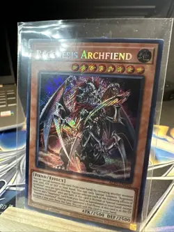 Regenesis Archfiend Secret Rare ALIN-EN016 047, 025 Alliance Insight. 3 Card LOT - Image 3