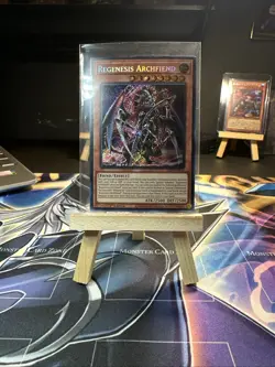 Regenesis Archfiend Secret Rare ALIN-EN016 047, 025 Alliance Insight. 3 Card LOT - Image 4