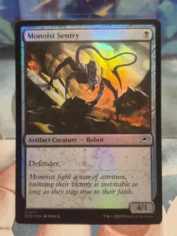 FOIL U 0111 Monoist Sentry Uncommon Edge of Eternities MTG Card Creature - Image 1