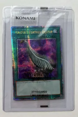 Yu-Gi-Oh Sealed Early Days Video Game Harpie's Feather Duster Promo Card2 - Image 1