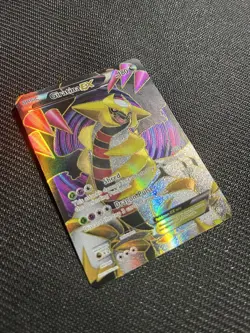 Pokemon Giratina-EX TCG Full Art Holo Card Dragons Exalted 124/124 - Image 3