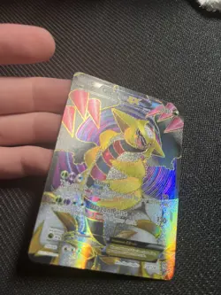 Pokemon Giratina-EX TCG Full Art Holo Card Dragons Exalted 124/124 - Image 4