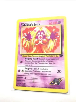 SABRINA'S JYNX - 57/132 - Gym Challenge - Pokemon Card - LP - Image 1
