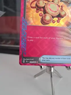 Pokemon 141/162 Awakening Drum Ace Spec Temporal Forces Holo Trainer Card - Image 4