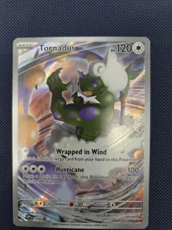 Tornadus 210 - Pokemon TCG S&V White Flare ETB Black Star Promo Card- NM - Image 1