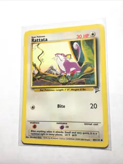 RATTATA - 89/130 - Base Set 2 - Pokemon Card - PL - Image 1