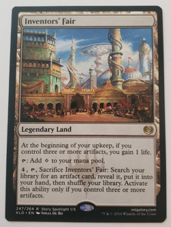 1x Inventors' Fair Kaladesh MTG Magic the Gathering LP - Image 1