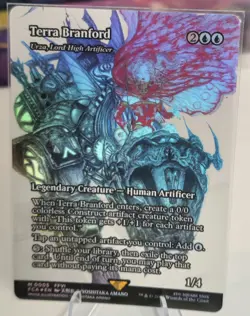 Terra Branford - Urza, Lord High Artificer (Showcase) - FINAL FANTASY MTG FOIL - Image 1
