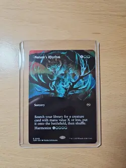 Nature's Rhythm Borderless Rare, Tarkir Dragonstorm #349, MTG Magic - Image 1