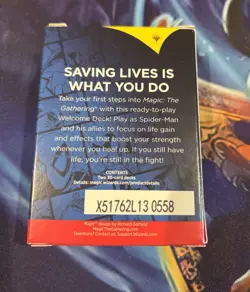 SDCC 2025 Magic The Gathering - Marvel's Spider-Man - Deck White / Peter Parker - Image 2