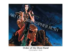 MTG Art Print Order Of The Ebon Hand From The Family Of Christopher Rush - Image 1