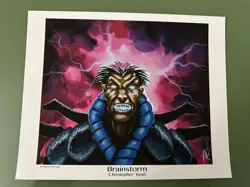 MTG Brainstorm Art Print By Christopher Rush From His Family 8x10 - Image 1