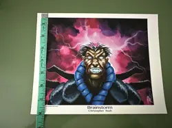 MTG Brainstorm Art Print By Christopher Rush From His Family 8x10 - Image 2